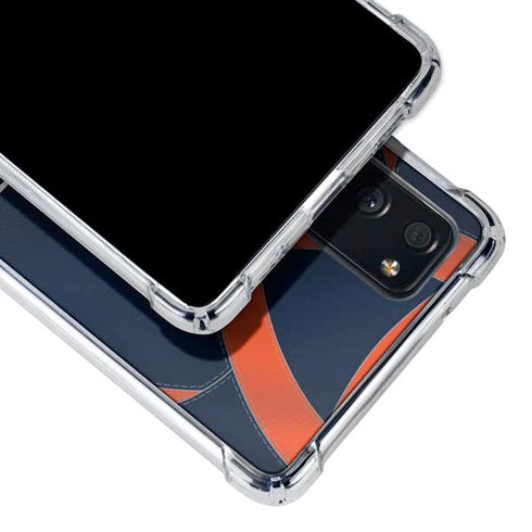 NFL Denver Broncos Team Jersey Galaxy S20 FE Clear Case